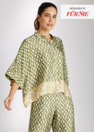 Coming Soon! Legere Bluse ZOTRINA aus Viskose mit Knopfleiste  - FOX'S - Fashion