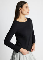 Gerade Bluse BONIUS aus leichtem Baumwoll-Mix mit Stretch - FOX'S-Fashion