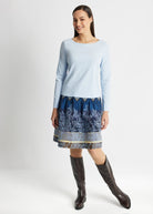 Gerade Bluse BONIUS aus leichtem Baumwoll-Mix mit Stretch - FOX'S-Fashion