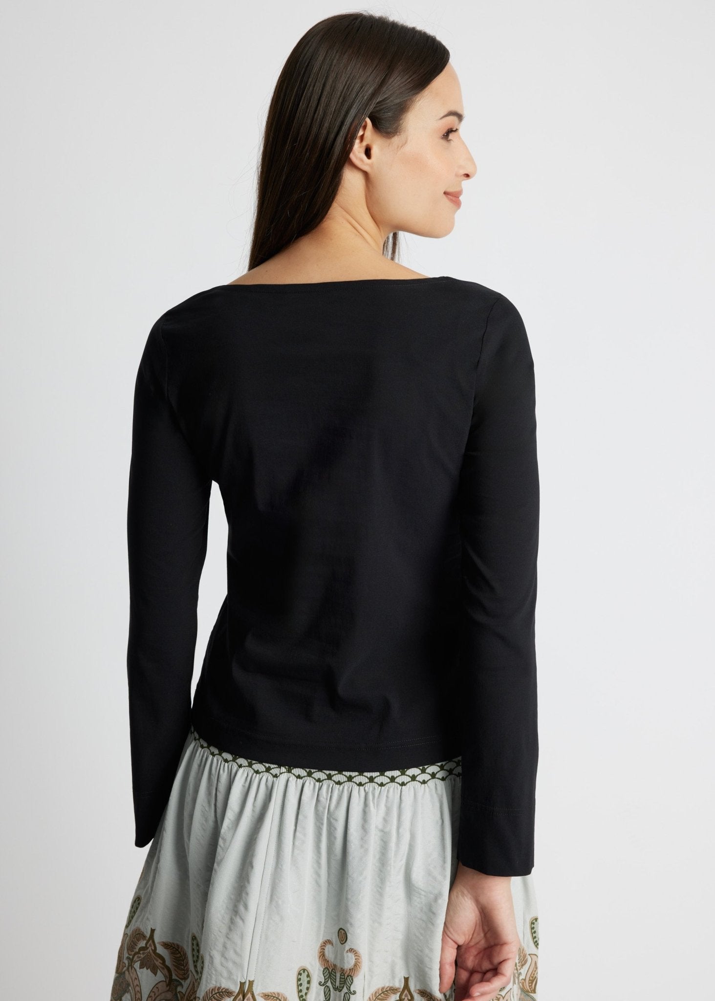 Gerade Bluse BONIUS aus leichtem Baumwoll-Mix mit Stretch - FOX'S-Fashion