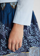 Gerade Bluse BONIUS aus leichtem Baumwoll-Mix mit Stretch - FOX'S-Fashion
