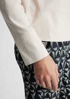 Gerade Bluse BRIZCO aus leichtem Baumwoll-Mix mit Stretch - FOX'S-Fashion
