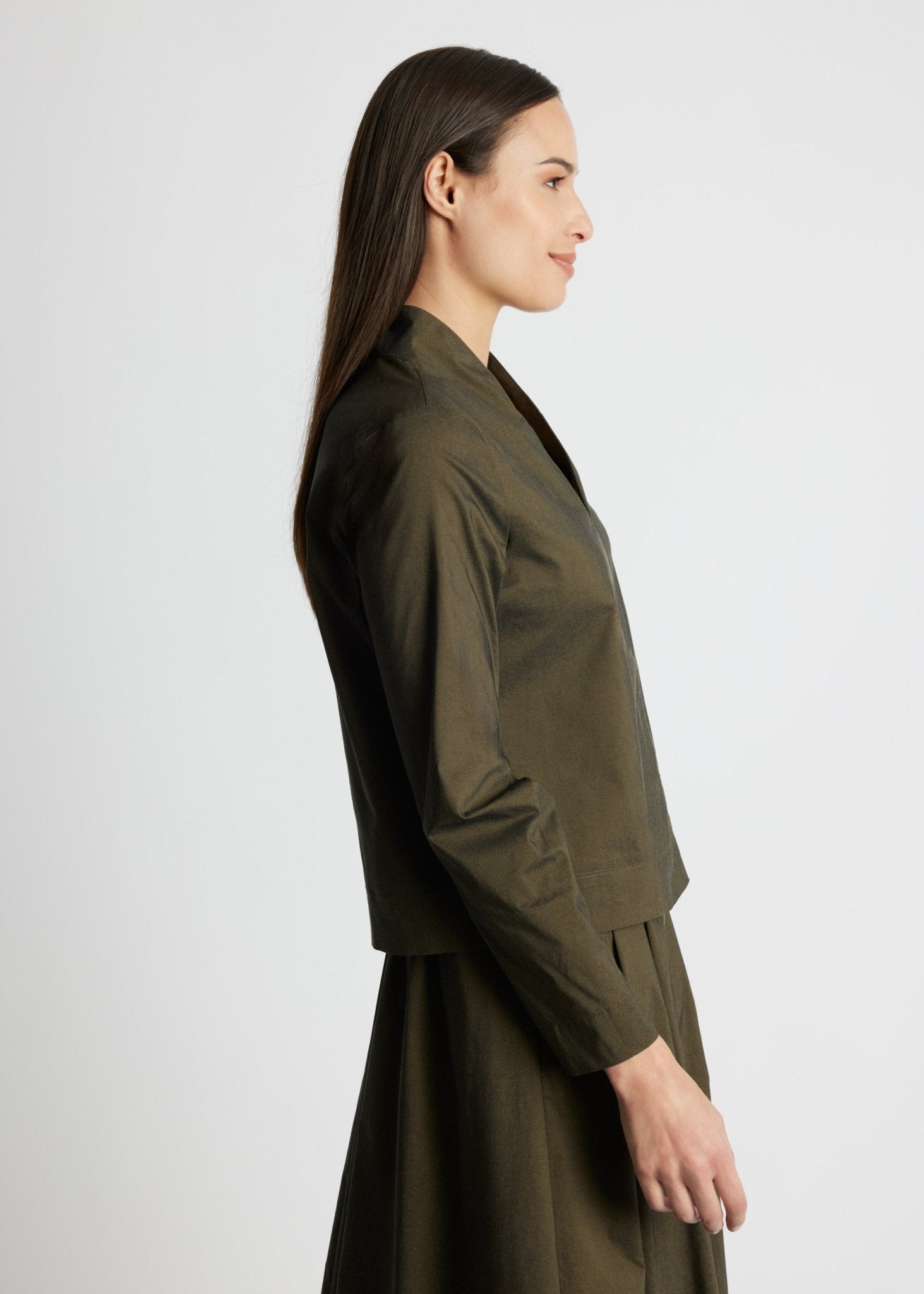 Gerade Bluse JIBRYX aus Viskose-Mix mit Stretch - FOX'S-Fashion