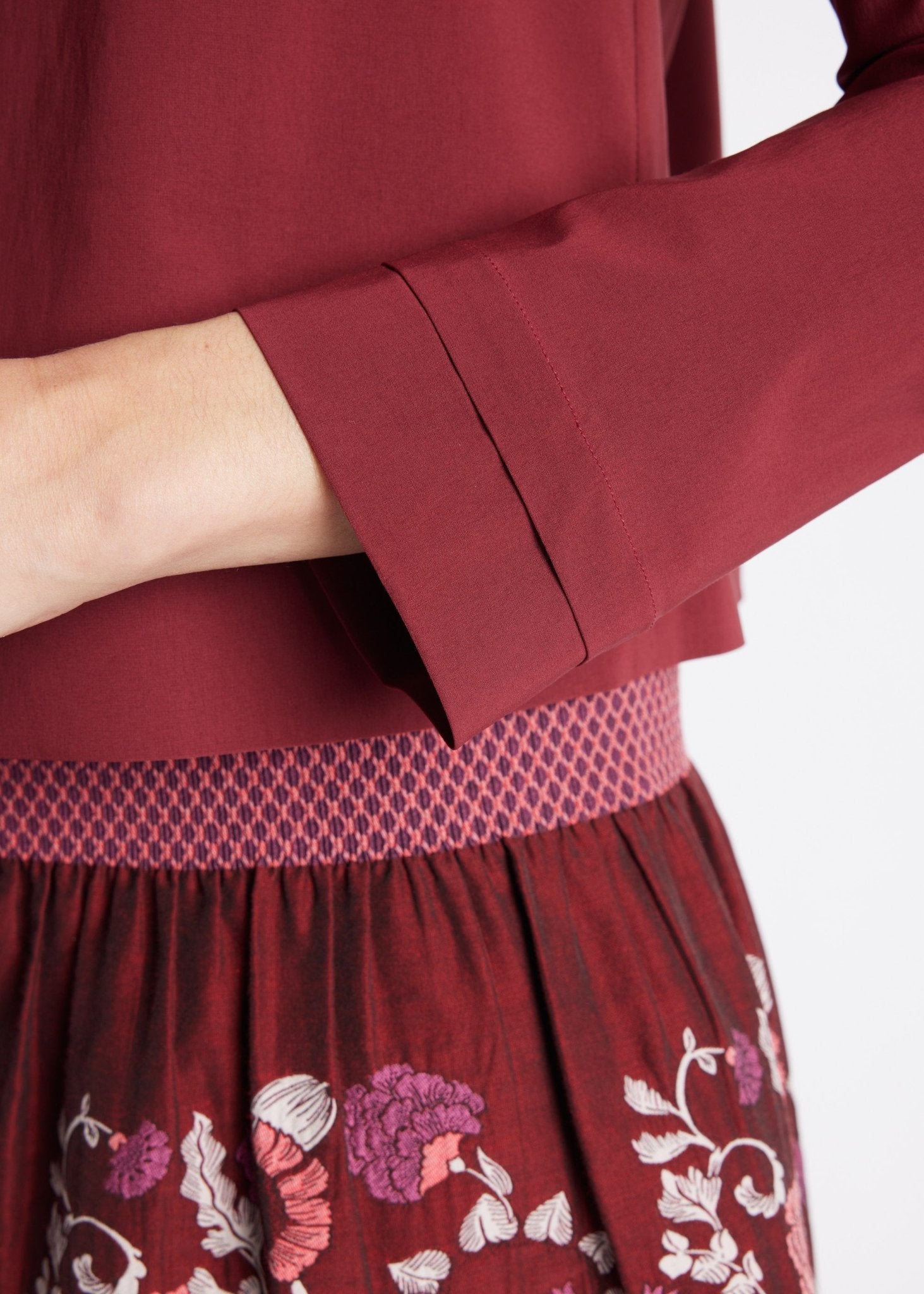 Gerade Bluse JURAMO aus Viskose-Mix mit Stretch - FOX'S-Fashion