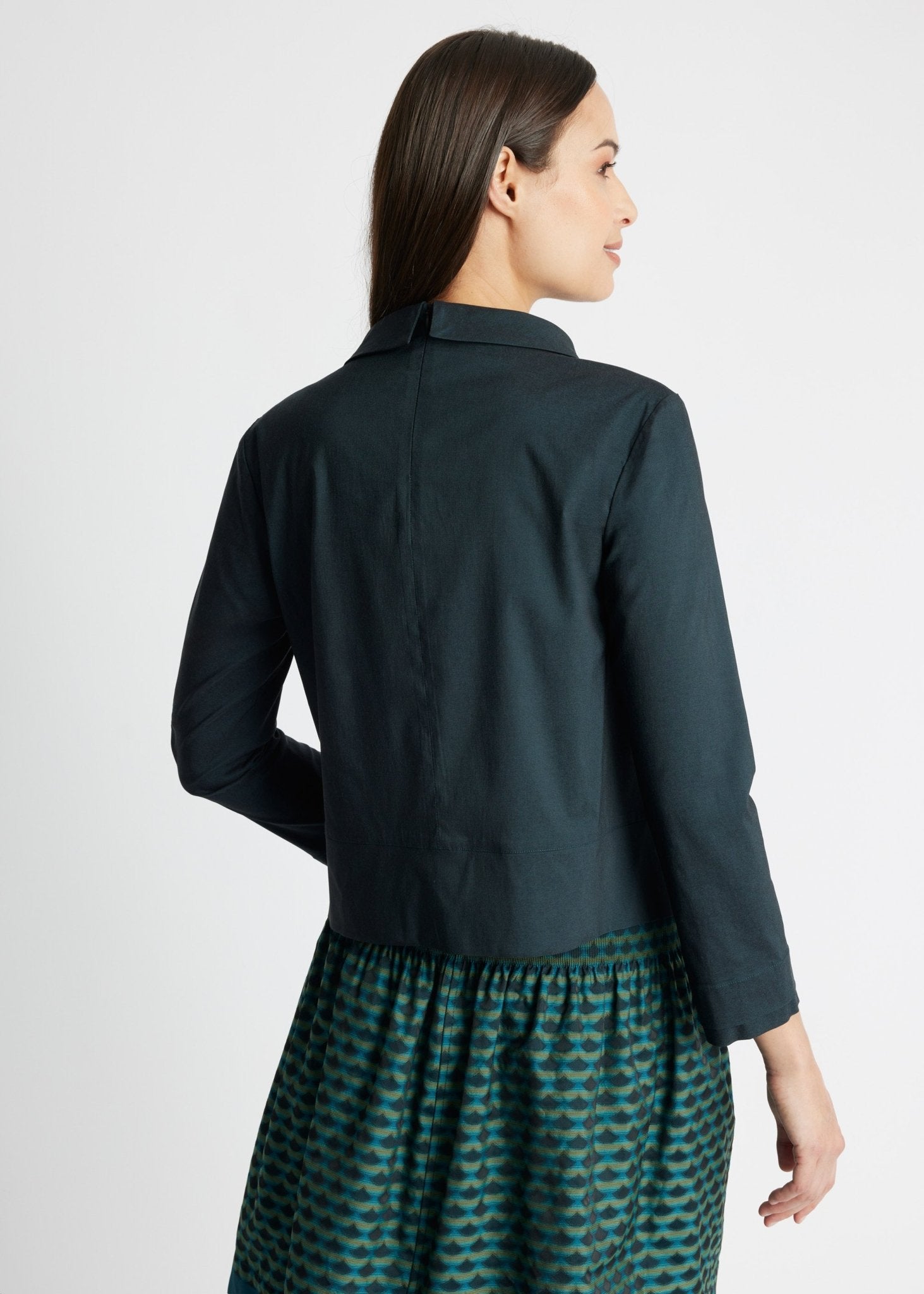 Gerade Bluse JURAMO aus Viskose-Mix mit Stretch - FOX'S-Fashion