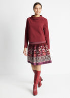 Gerade Bluse JURAMO aus Viskose-Mix mit Stretch - FOX'S-Fashion