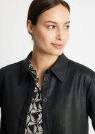 Gerade Hemdjacke ZANZIA aus 100 % Baumwolle - FOX'S-Fashion