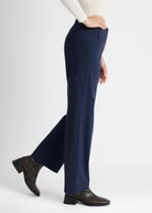 Gerade Hose JUSTIRA aus Viskose-Mix mit Gummibund - FOX'S-Fashion