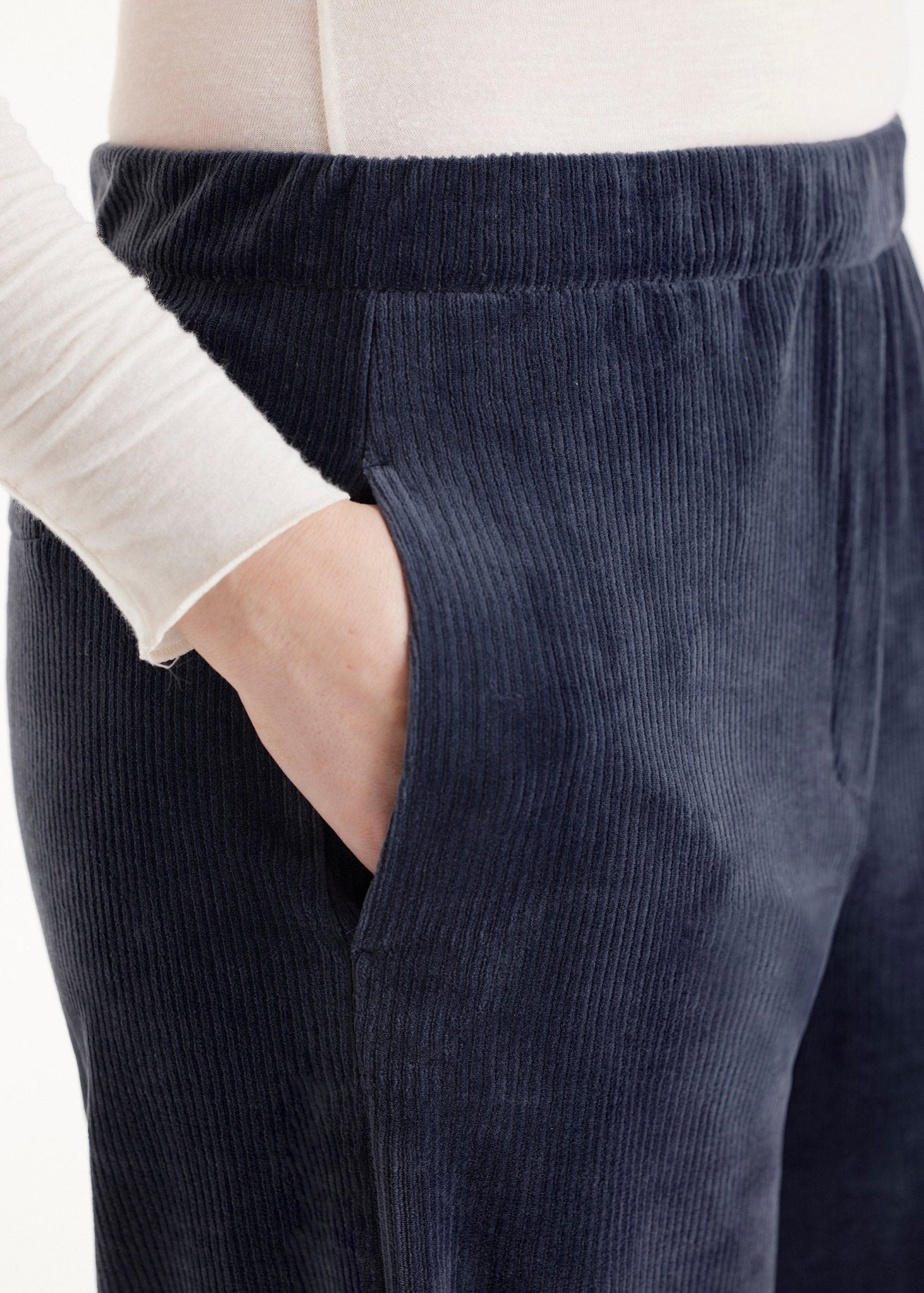 Gerade Hose WACORHO aus Baumwoll - Cord - FOX'S - Fashion