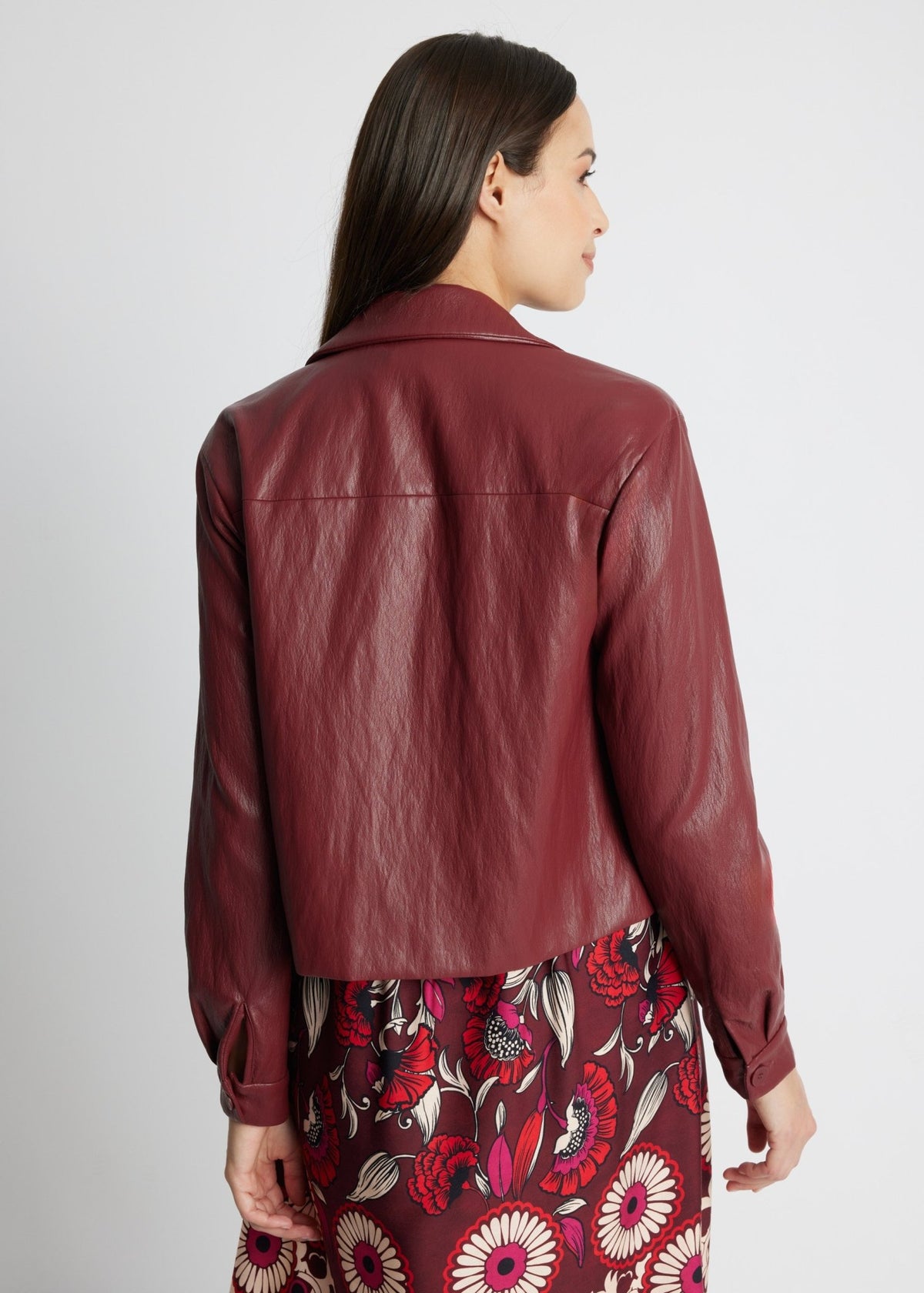 Gerade Jacke WIATA aus Lederimitat - FOX'S-Fashion