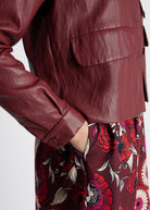 Gerade Jacke WIATA aus Lederimitat - FOX'S-Fashion