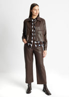 Gerade Jacke WIATA aus Lederimitat - FOX'S-Fashion