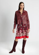 Gerade Jacke WIATA aus Lederimitat - FOX'S-Fashion