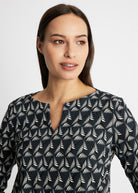 Gerade Tunika ELOYA aus Viskose-Mix - FOX'S-Fashion
