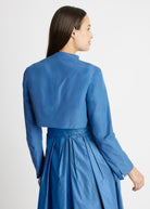 Gerader Bolero SUBOLI aus Taft ohne Verschluss - FOX'S-Fashion