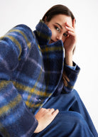 Gerader Mantel KARORA aus Schurwolle - FOX'S-Fashion