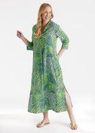 Gerades Midi - Kleid WOTALI aus Viskose - FOX'S - Fashion