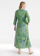 Gerades Midi - Kleid WOTALI aus Viskose - FOX'S - Fashion