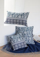 Gewebte Dekokissenhülle EVELIN in edlem Jacquard aus Baumwoll - Viskose - Mix - FOX'S - Fashion