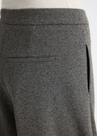 Hose WAHOSSA aus meliertem Viskose-Baumwoll-Mix im Barrel-Fit - FOX'S-Fashion