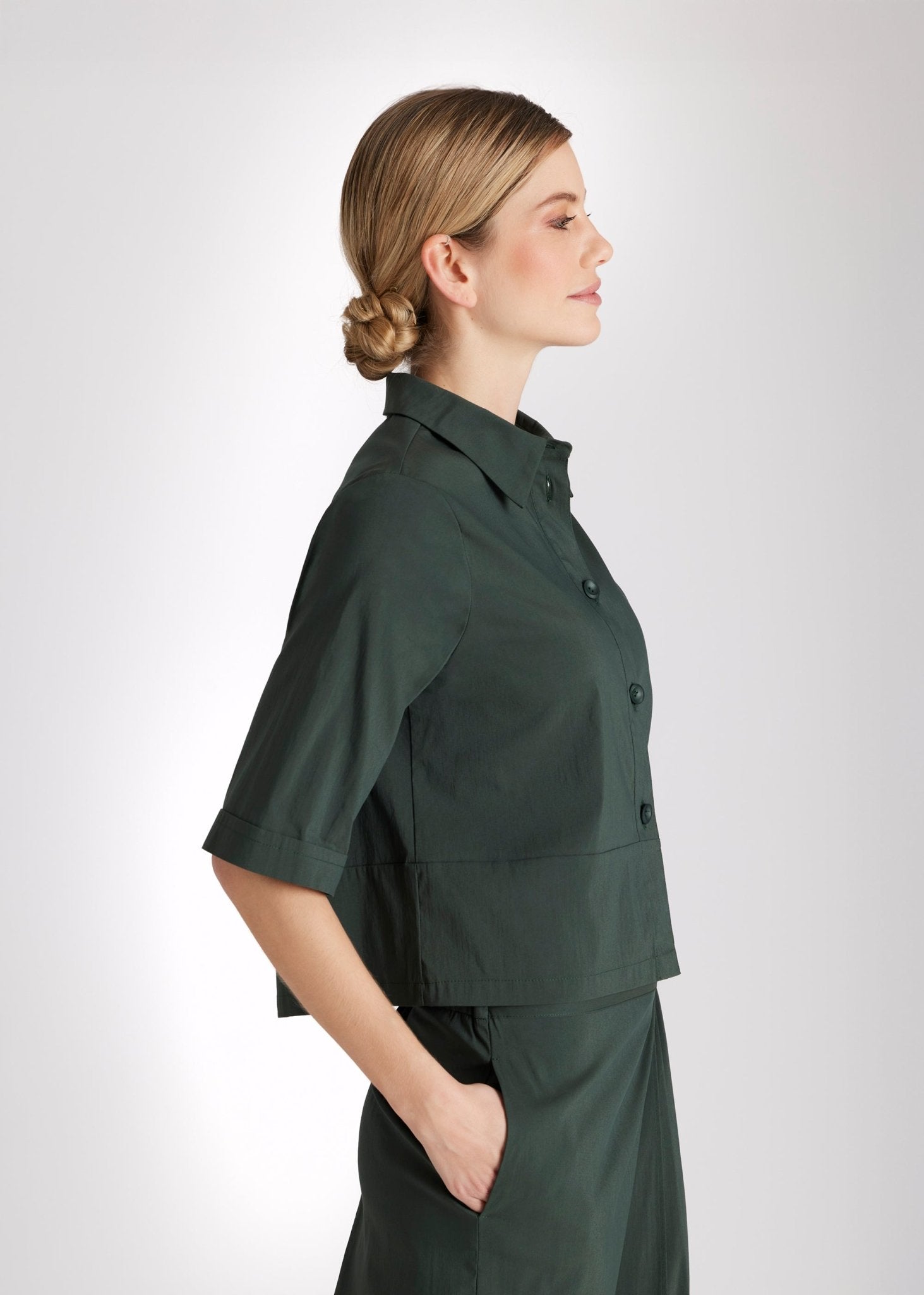 Kastige Bluse KABUSKA aus Baumwollmix - FOX'S - Fashion