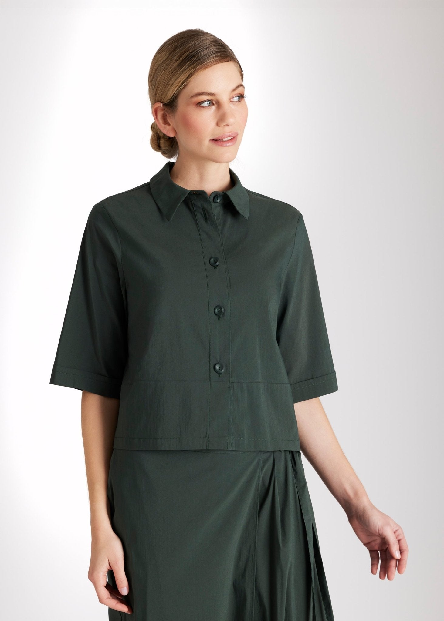 Kastige Bluse KABUSKA aus Baumwollmix - FOX'S - Fashion