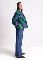 Kastige Jacke KARIDO aus Schurwolle - FOX'S-Fashion