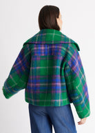 Kastige Jacke KARIDO aus Schurwolle - FOX'S-Fashion