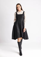 Kleid ZANSUI aus 100 % Baumwolle in A-Linie - FOX'S-Fashion