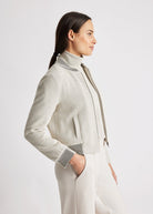 Kurze Blousonjacke PASJAKI aus Viskose-Mix - FOX'S-Fashion