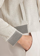 Kurze Blousonjacke PASJAKI aus Viskose-Mix - FOX'S-Fashion