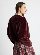 Kurze Jacke TEXAVO aus Kunstfell - FOX'S-Fashion