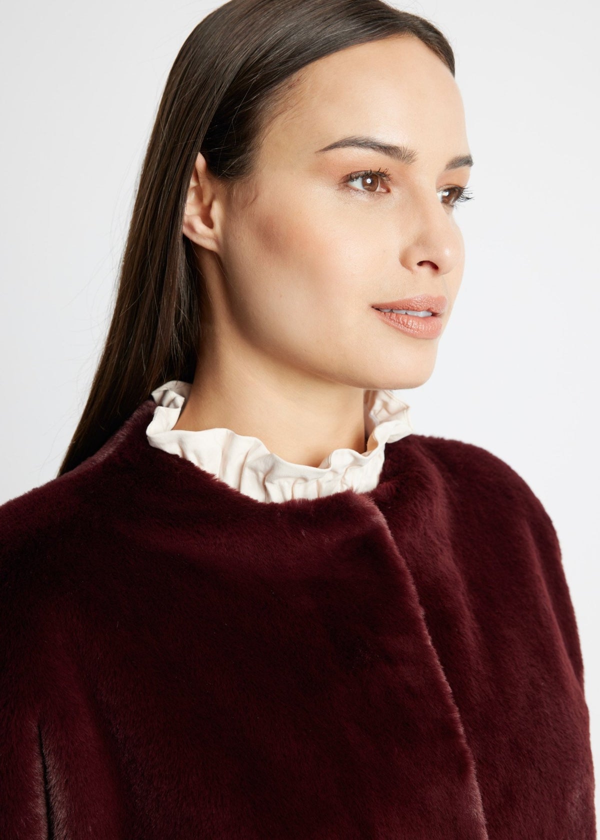 Kurze Jacke TEXAVO aus Kunstfell - FOX'S-Fashion