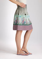 Kurzer One Size Rock LACROS-S mit Gummibund und Meeresmuster in Pink