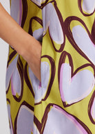 Kurzes Kleid QUIVI aus Viskose - Baumwoll - Mix in A - Linie - FOX'S - Fashion