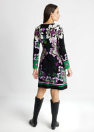 Kurzes Kleid REBICA aus Viskose-Mix in A-Linie - FOX'S-Fashion
