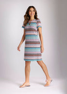 Kurzes Kleid TAOPIA aus Baumwoll - Mix in A - Linie - FOX'S - Fashion