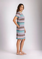 Kurzes Kleid TAOPIA aus Baumwoll - Mix in A - Linie - FOX'S - Fashion