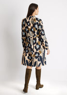 Kurzes Kleid VALUNA aus 100 % Viskose in leichter A-Linie - FOX'S-Fashion