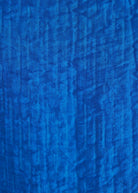 Lange Hose NAJUPI mit Gummibund, seitlichen Eingrifftaschen, weitem Bein und strukturiertem Stoff in Blau 