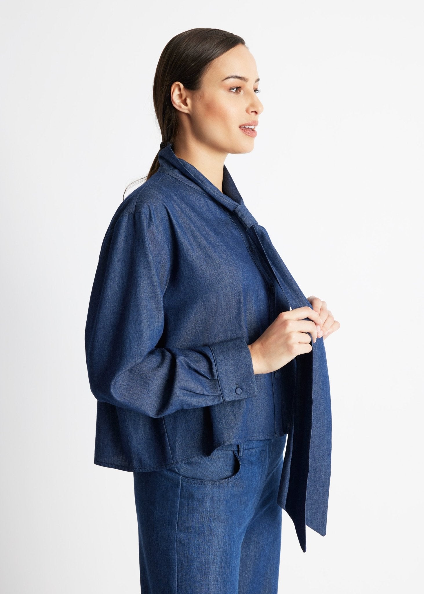 Legere Bluse NABLUES aus 100 % Baumwolle - FOX'S-Fashion