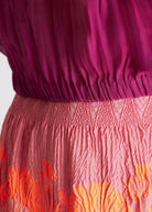 Legere Bluse NEVONA aus Tencel - Mix mit Bindedetail - FOX'S - Fashion