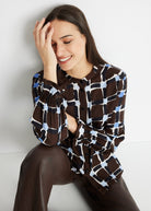Legere Bluse VALYRA aus 100 % Viskose - FOX'S-Fashion