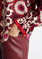Legere Bluse VALYRA aus 100 % Viskose - FOX'S-Fashion