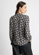 Legere Bluse VALYRA aus 100 % Viskose - FOX'S-Fashion