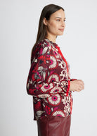 Legere Bluse VALYRA aus 100 % Viskose - FOX'S-Fashion