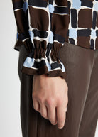 Legere Bluse VALYRA aus 100 % Viskose - FOX'S-Fashion