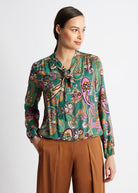 Legere Bluse VYBLUSA aus 100 % Viskose - FOX'S-Fashion