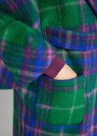 Legere Cape-Jacke KAPILARI aus Schurwolle - FOX'S-Fashion