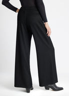 Legere Hose PYPANTA aus fein geripptem Viskose-Mix - FOX'S-Fashion